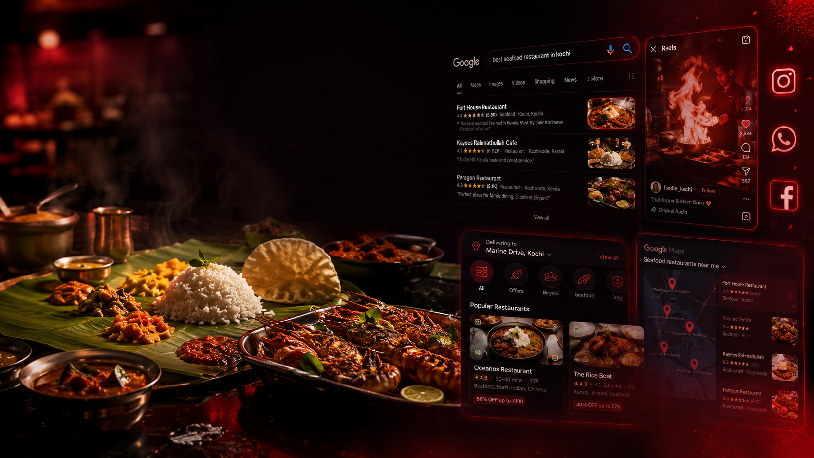 How Restaurants in Kerala Get Customers Online