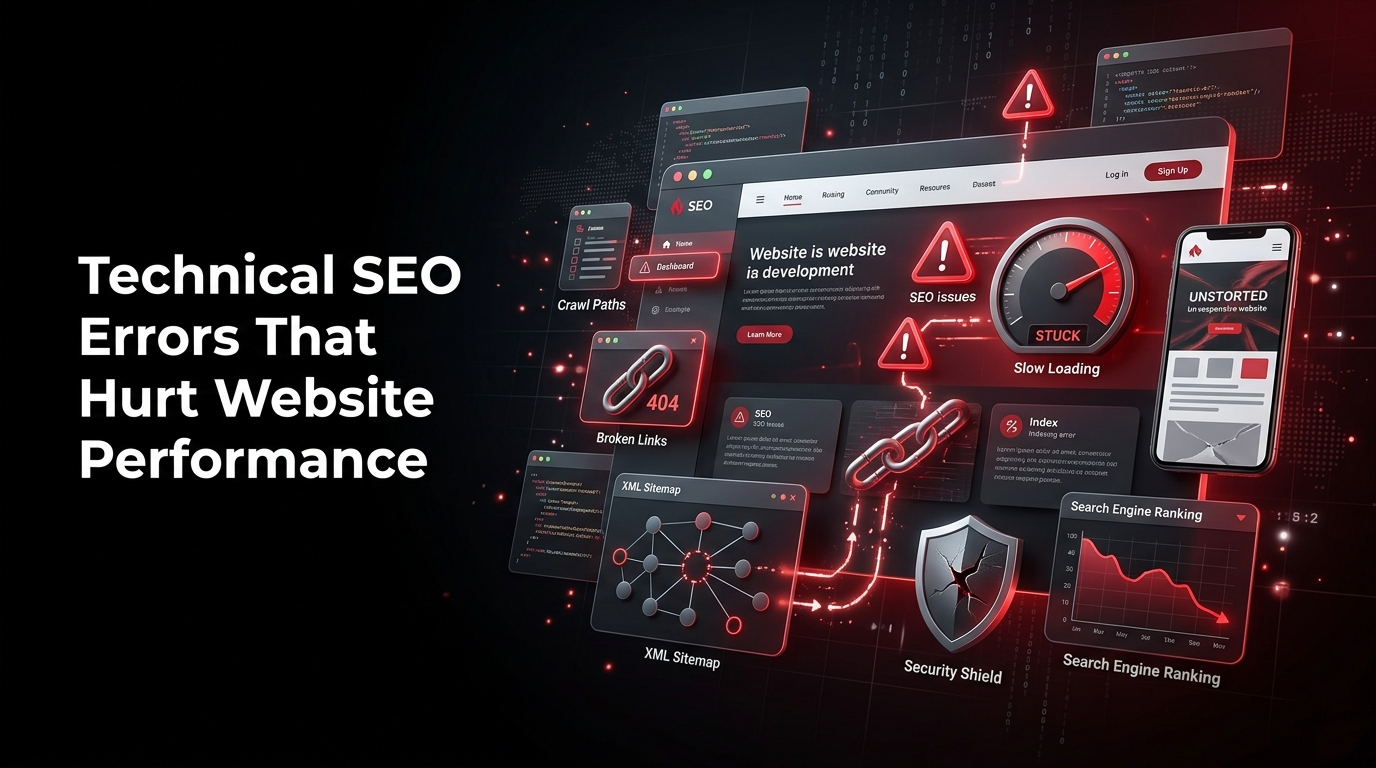 Technical SEO Errors That Hurt Website Performance