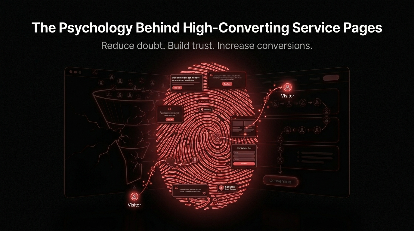 The Psychology of High-Converting Service Pages