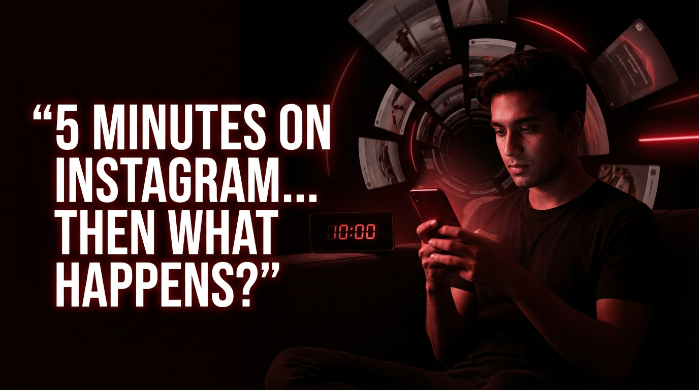 You Open Instagram for 5 Minutes… Then What Happens?