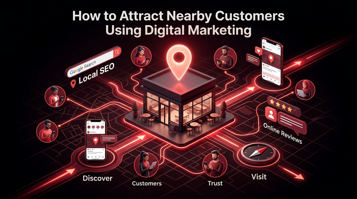 How to Attract Nearby Customers Using Digital Marketing