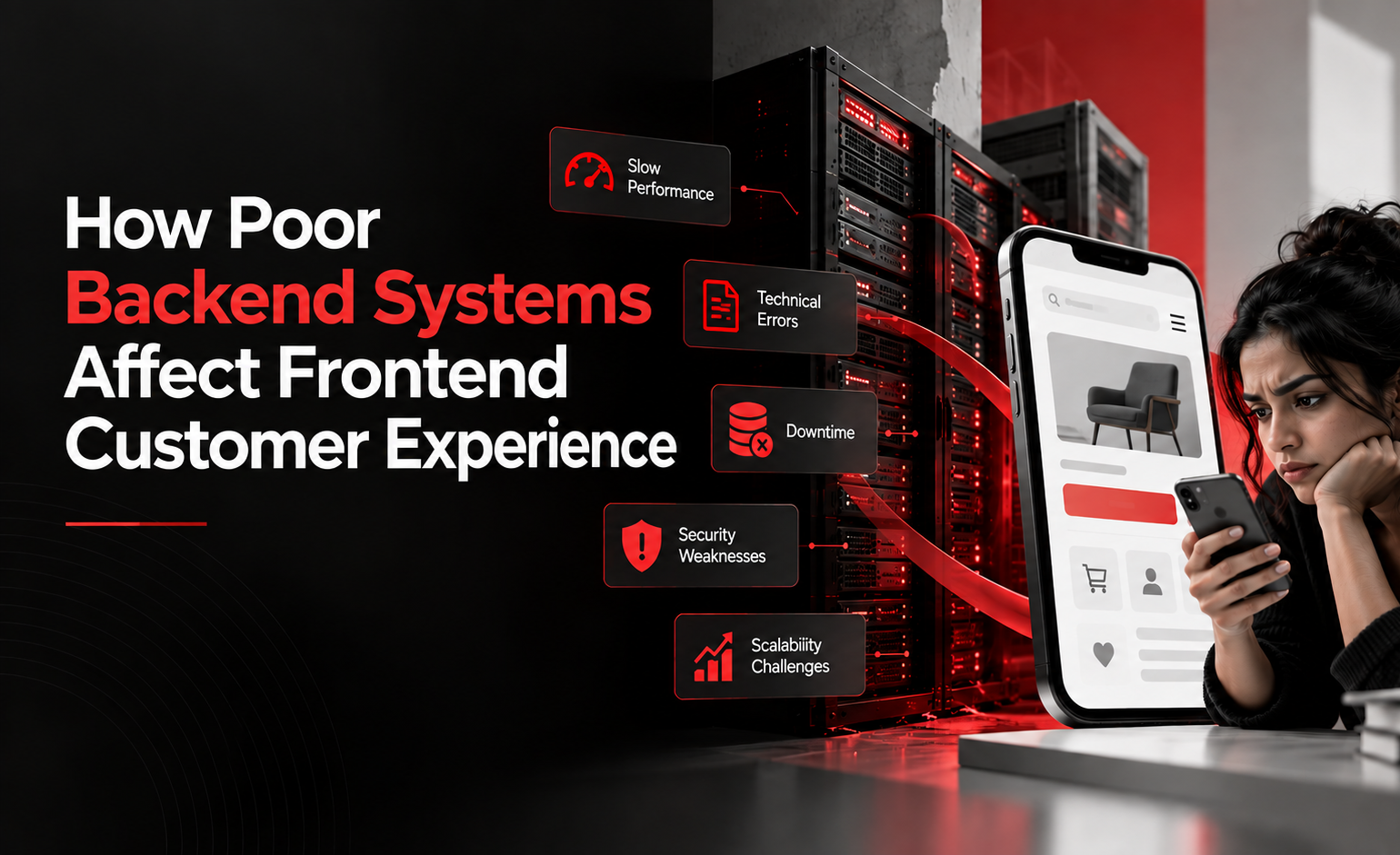 How Poor Backend Systems Affect Frontend Customer Experience